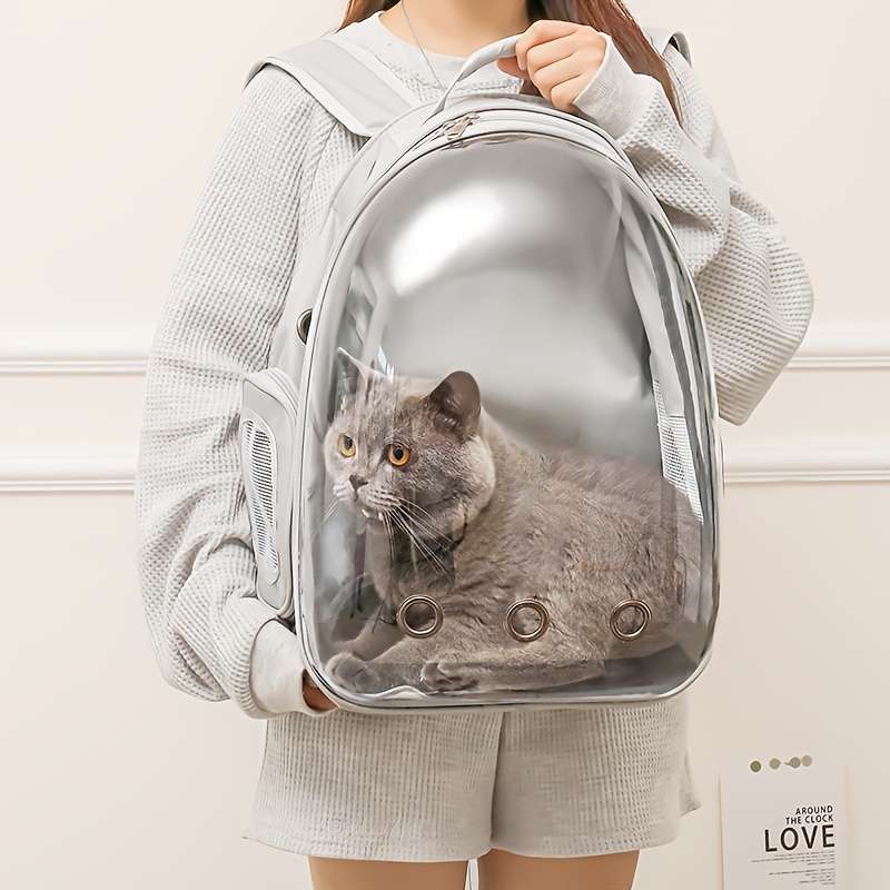 1pc Grey Pet Bag