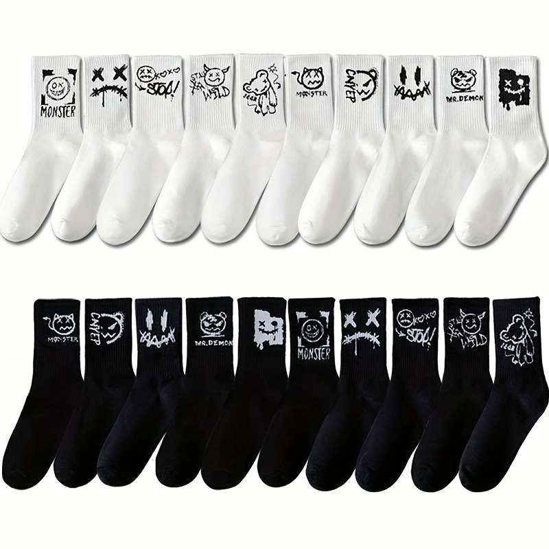 Sock 5 Pairs Of Random  One Size