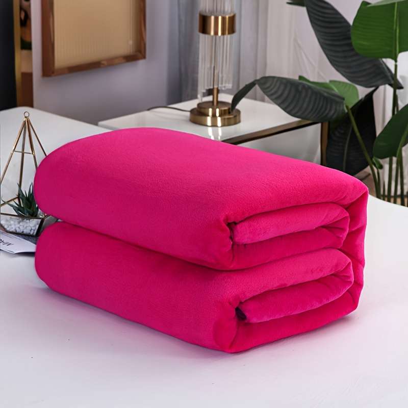 1ps Blanket Color Coffee Color size 100x150cm
