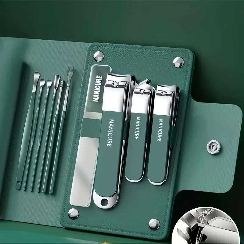 10 Piece Deluxe Manicure and Pedicure Set