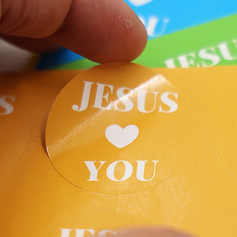 600pcs Jesus Christian Themed Stickers