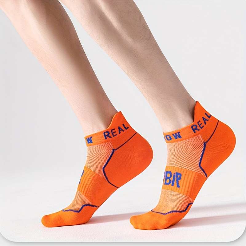 6 Pairs Yellow One Size High Elastic Socks