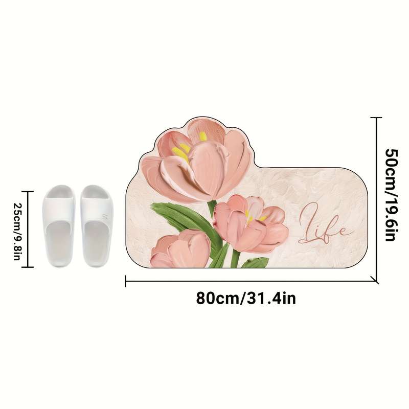 1Pc 50x80cm Floor Mat