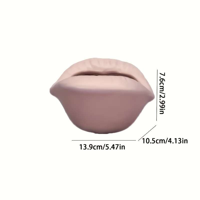 1pc lip desktop ashtray resin crafts storage box creative resin ashtray for boyfriends and h