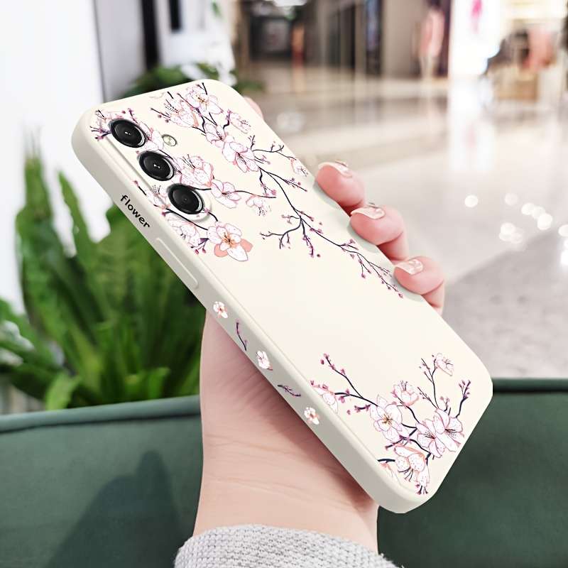 1pc White For Samsung Galaxy A36 Phone Cases