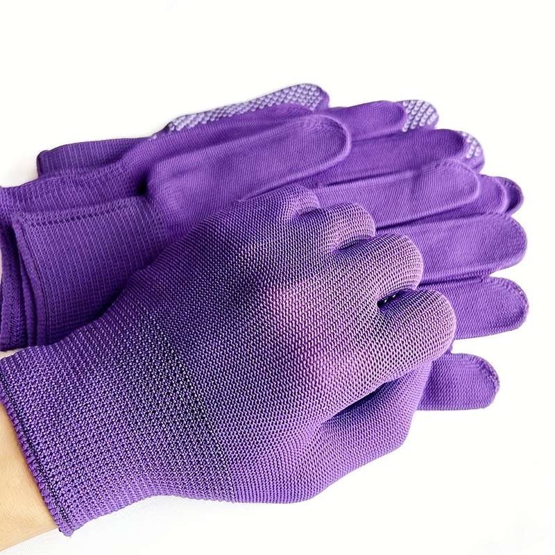 4Pairs BlackAnd Blue Multi Purpose Work Gloves
