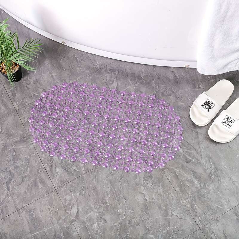 1Pc Violet Color Floor Mat
