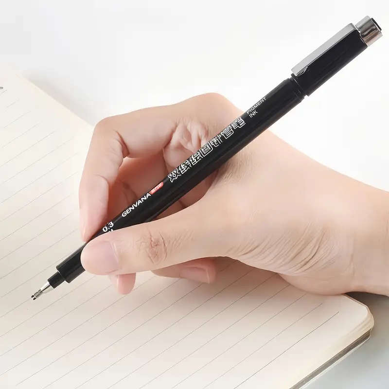 Double-Line Gel Pen 0.1Mm
