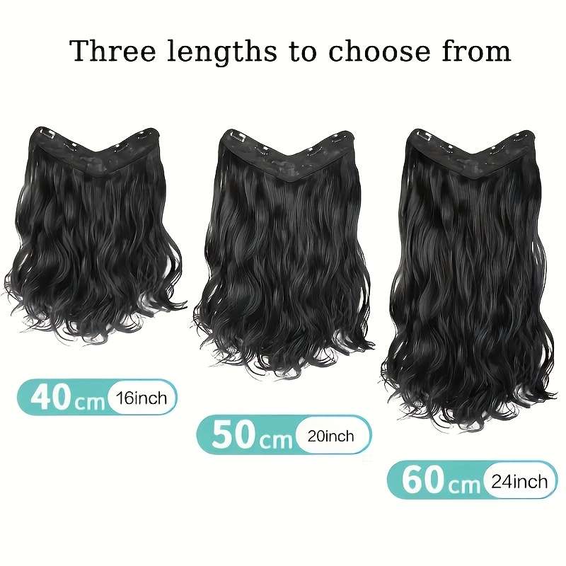 1Pc Brown Black 50.8cm Fashion Design Wig