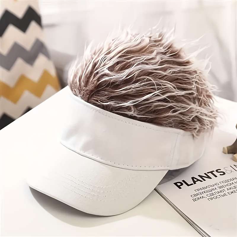1pc Hip-Hop Style Baseball Cap with Fluffy Brim Deep Top Small Face Design for Sun Protection