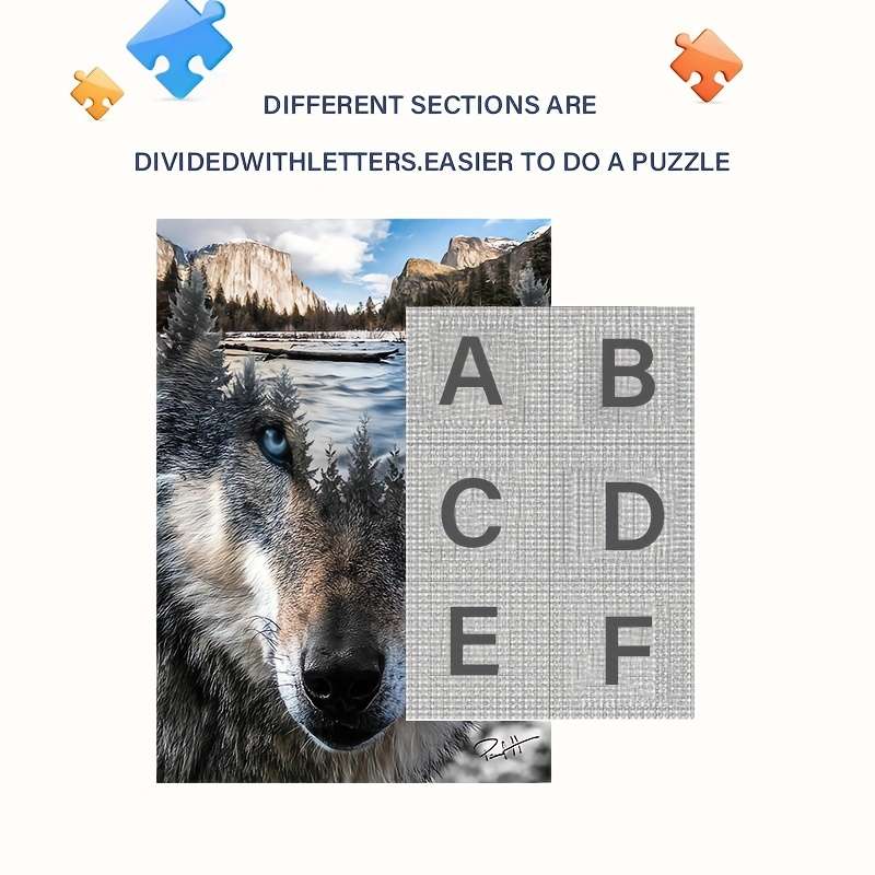 1000 Piece Paper Jigsaw Puzzle For Adults 70x50cm