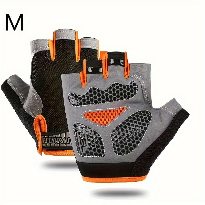 1 Pair Green Size M Outdoor Sports Gloves