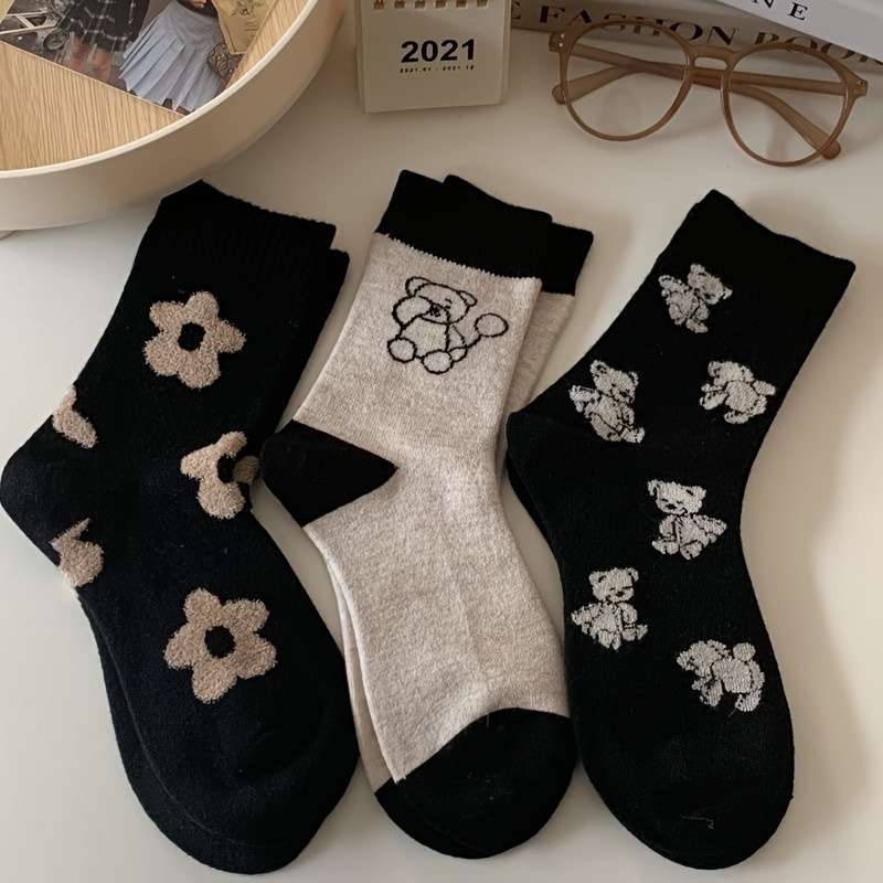 Sock Mix And Match 5 Pairs  Asian One Size