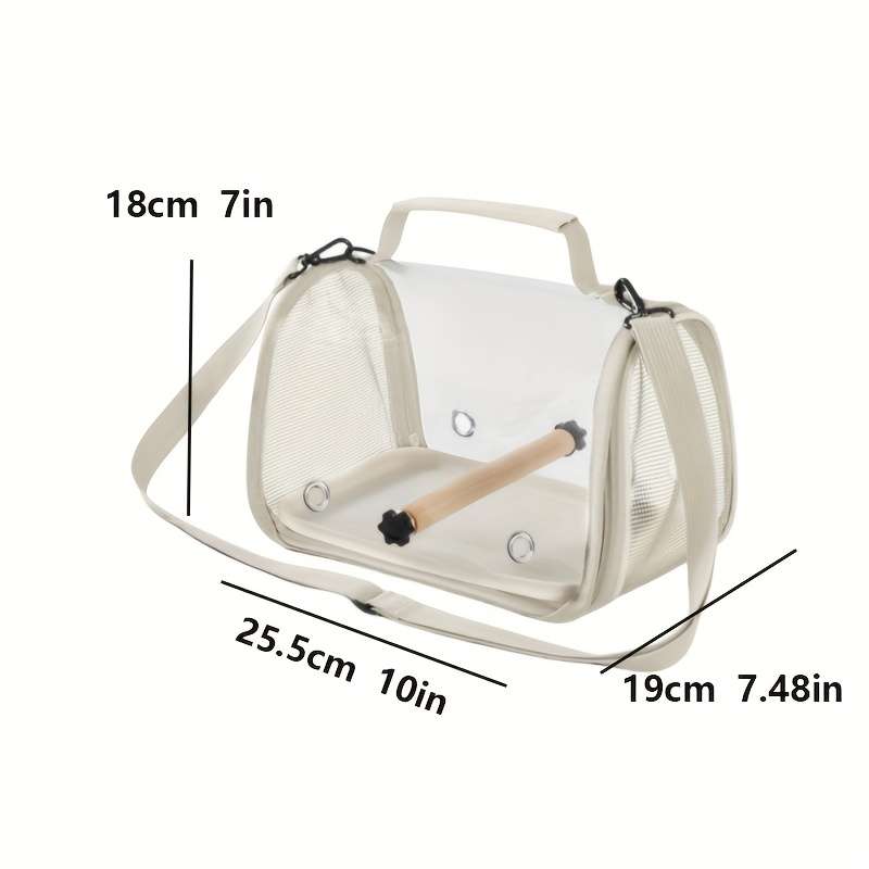 1pc Gray Pet Bag