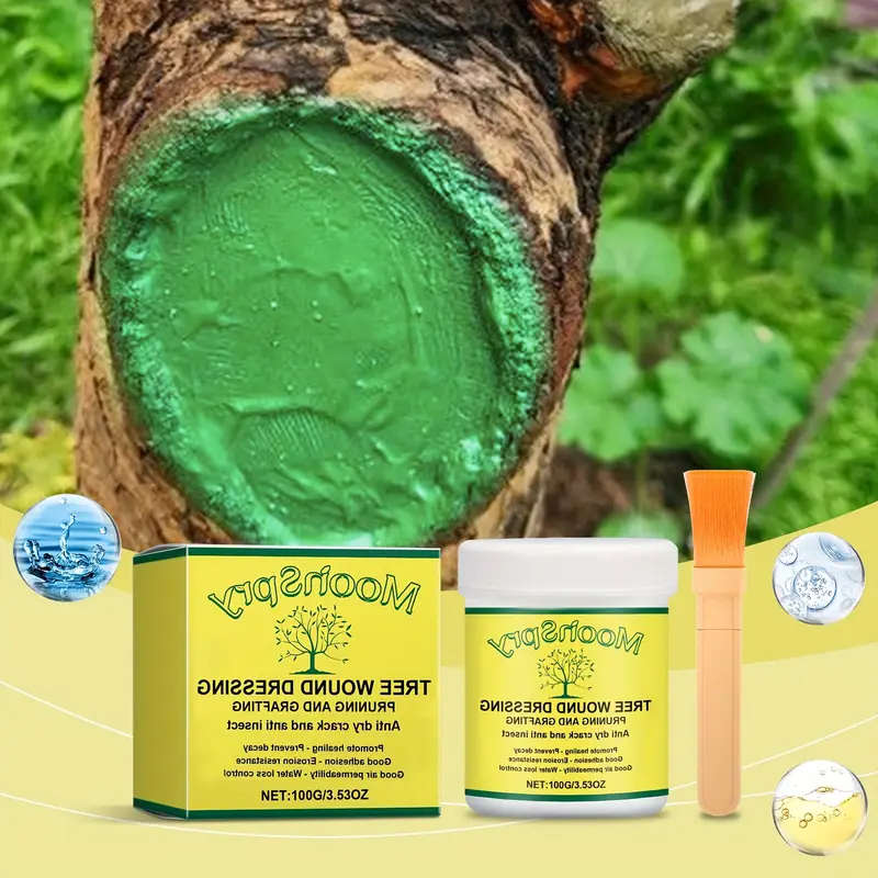 100g Tree Grafting Wax (With Brush)