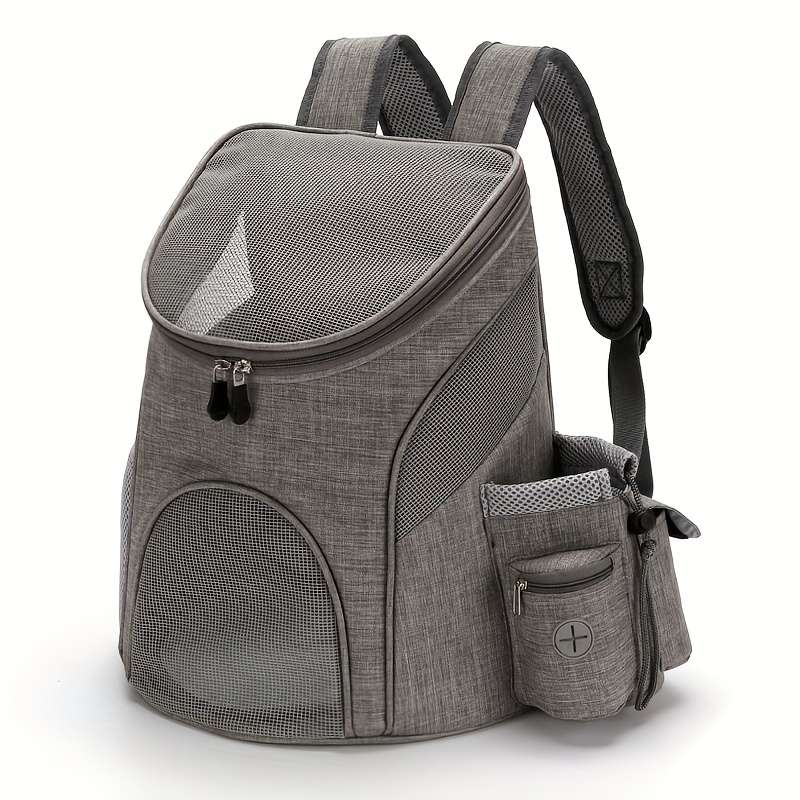 1pc Black With Bluesize S Pet Bag