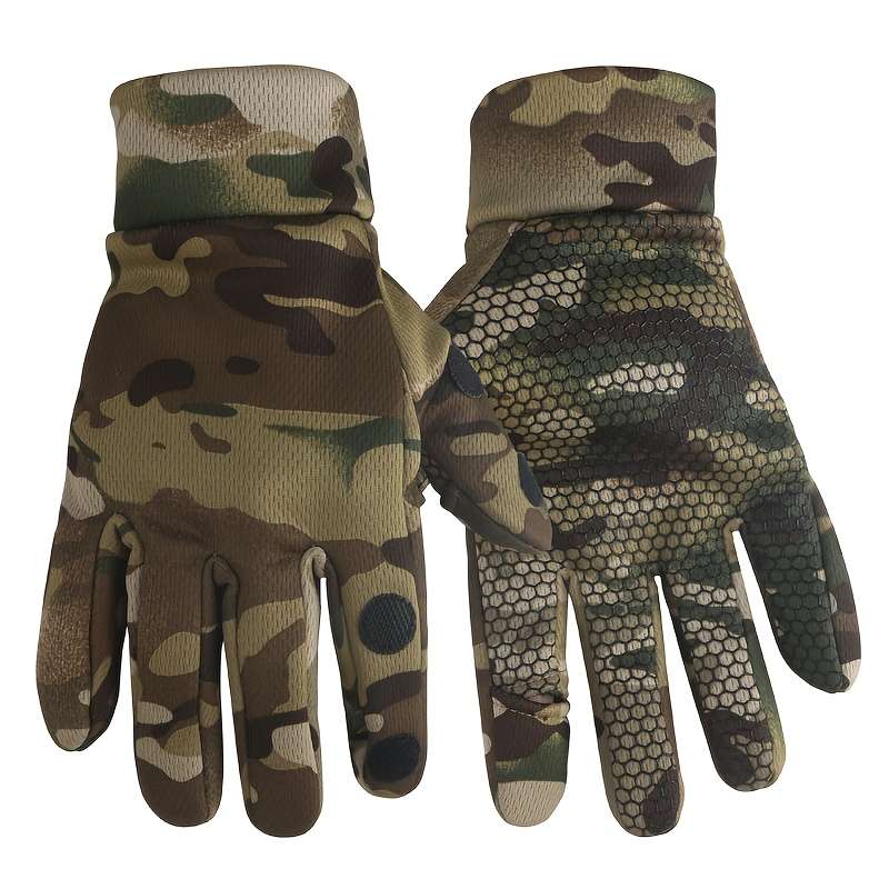 1 Pair Jungle Python Warm Gloves