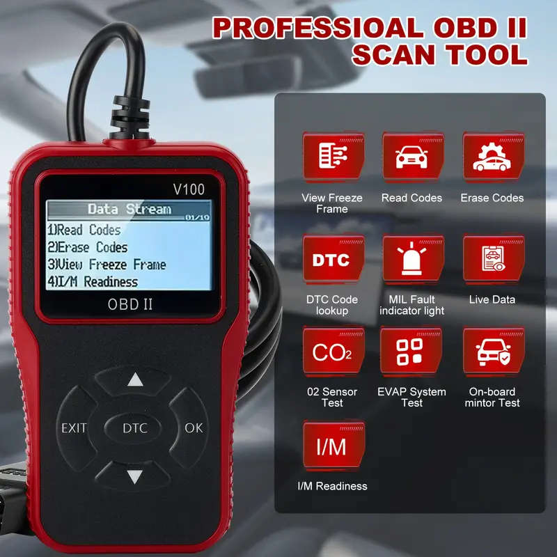 FULL OBD2 CAR DIAGNOSTIC SCANNER