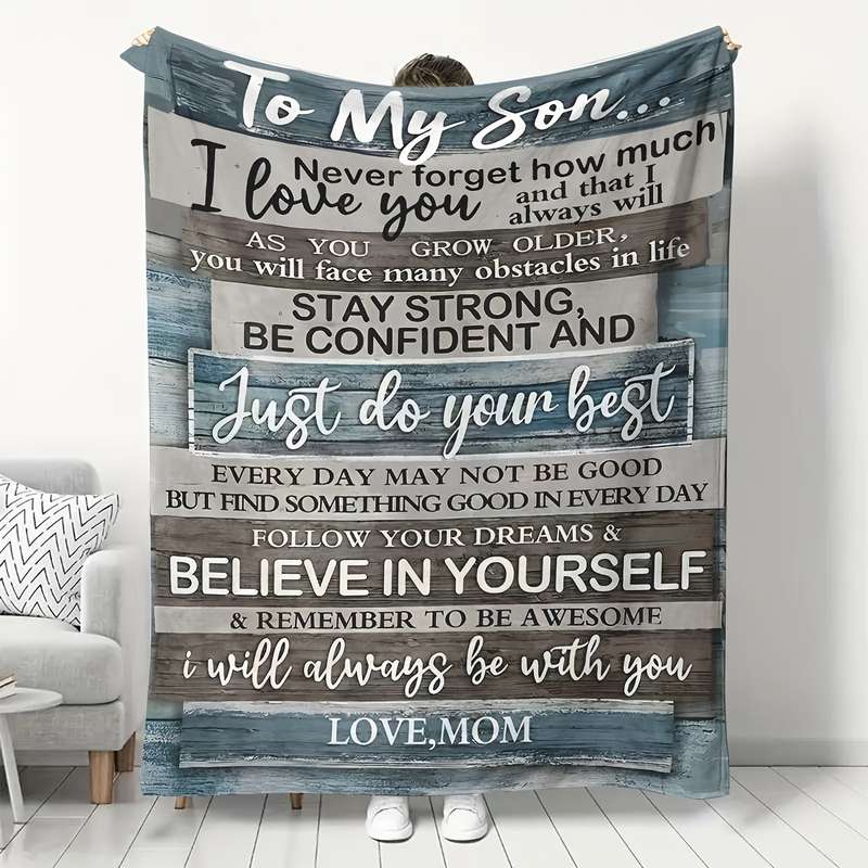 1ps Blanket Color Green And White Plaid size 39X59inch 100X150CM