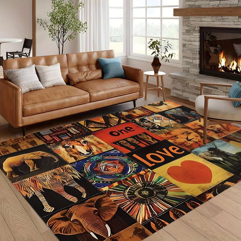 1Pc 80x120cm Floor Mat