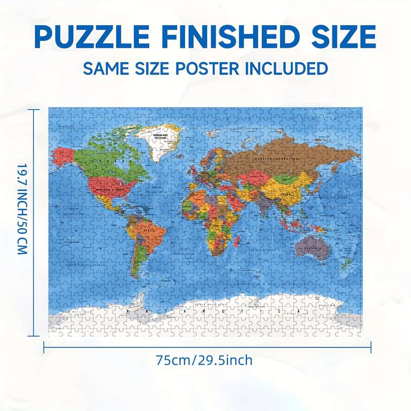 1000 Piece Paper Jigsaw Puzzle For Adults