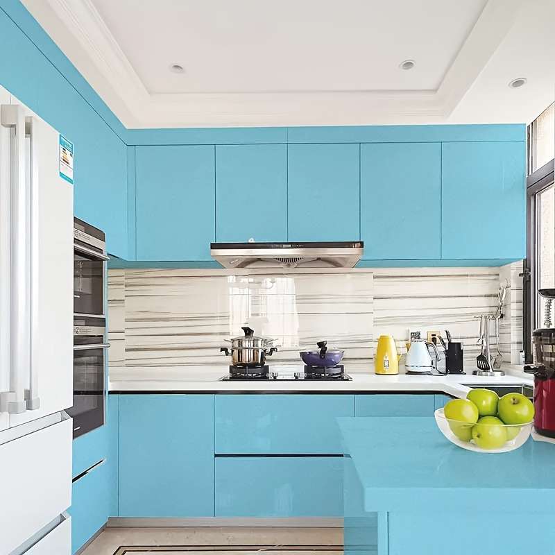 1PC Wall StickersBlue39.88X500.0cm