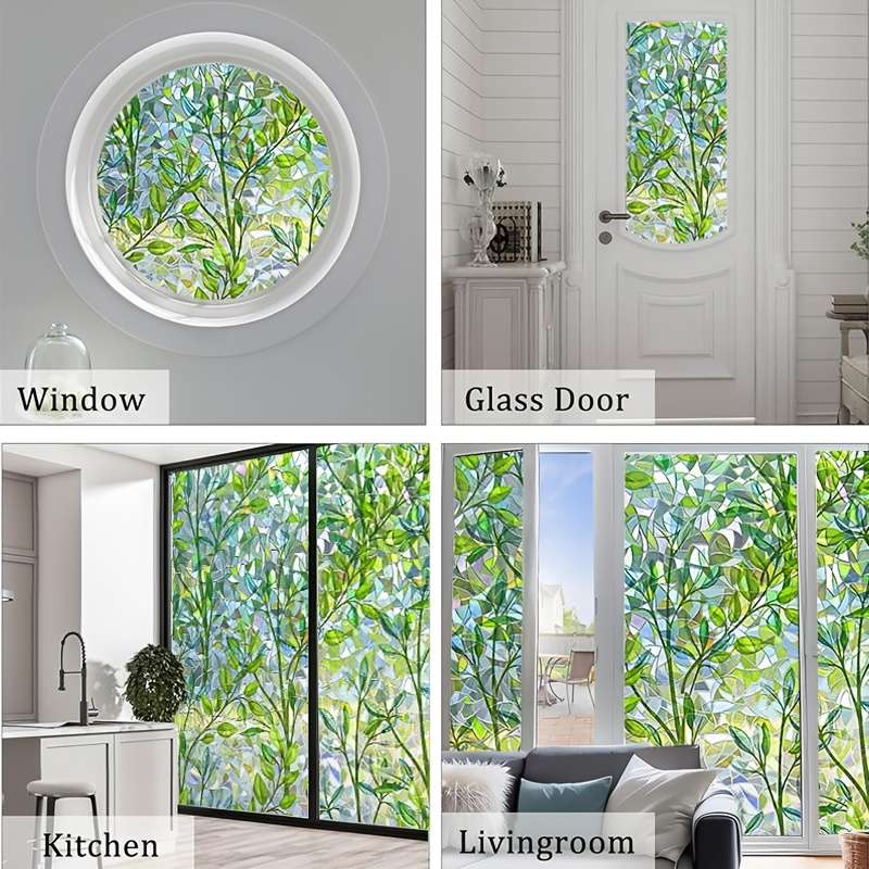 1pc 60x200cm 23.62x78.74in Door Window Sticker