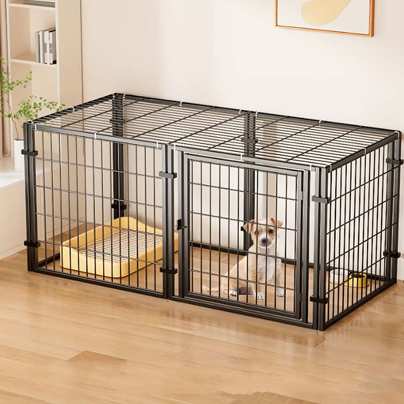1pc Black Pet Cage