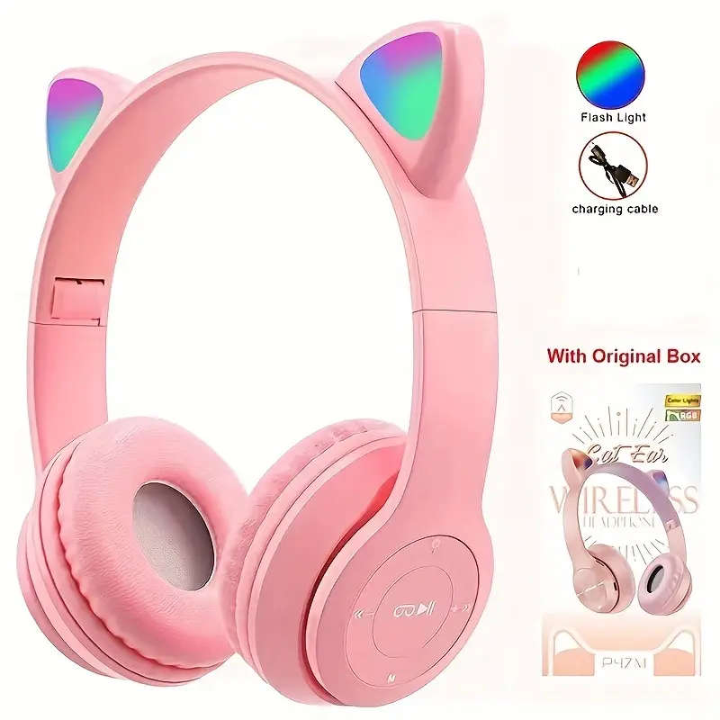 Wireless Cat Ear Headphones