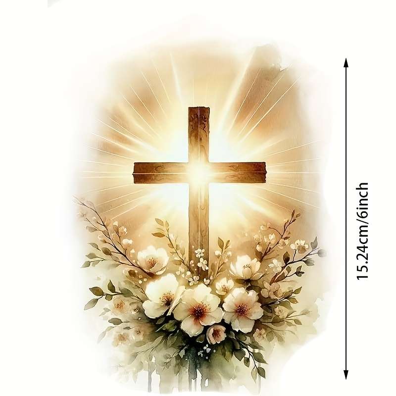 1pc Jesus Christian Themed Stickers