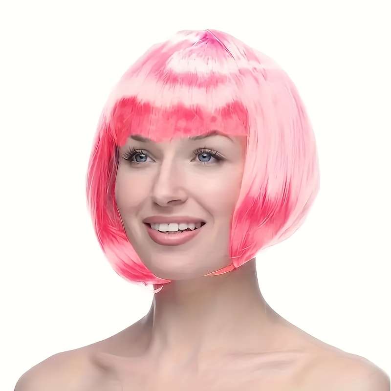 1Pc Blue Fashion Design Wig