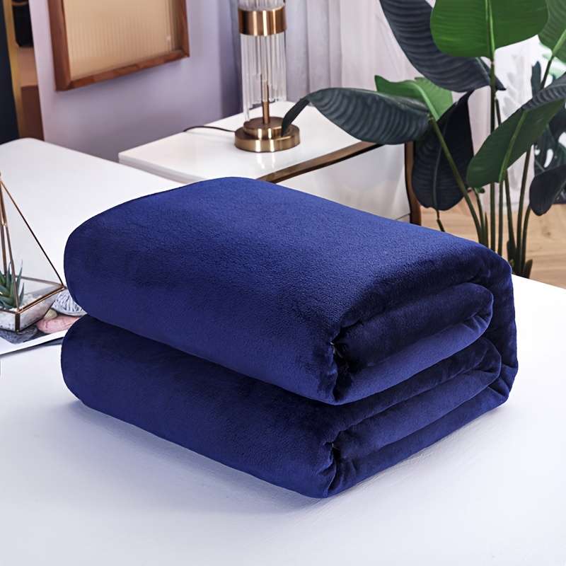 1ps Blanket Color Beige size 100x150cm