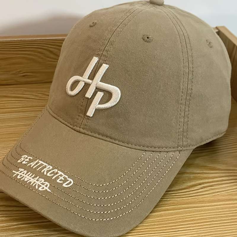 1pc Unisex Embroidered Cotton Baseball Cap Fantasy Theme Breathable Adjustable Fit Hand Wash On