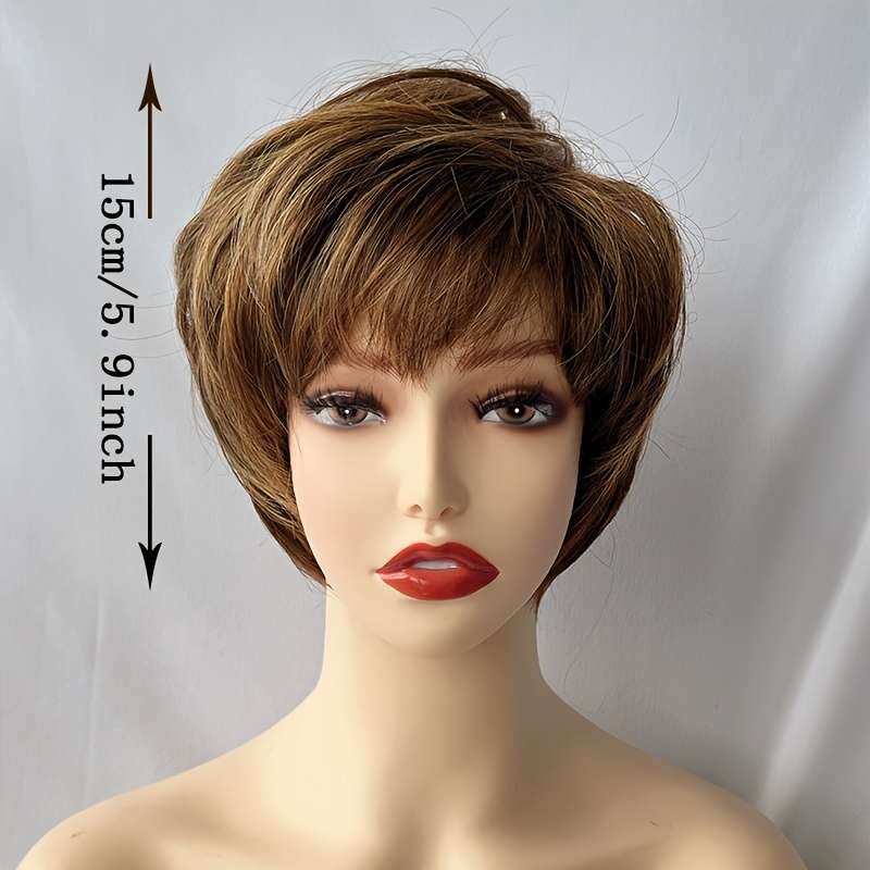 1Pc Photo Color 15.24cm Fashion Design Wig