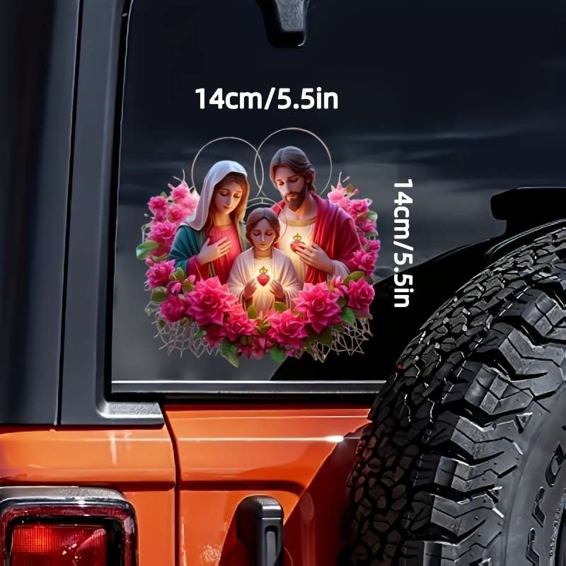 1pc Jesus Christian Themed Stickers