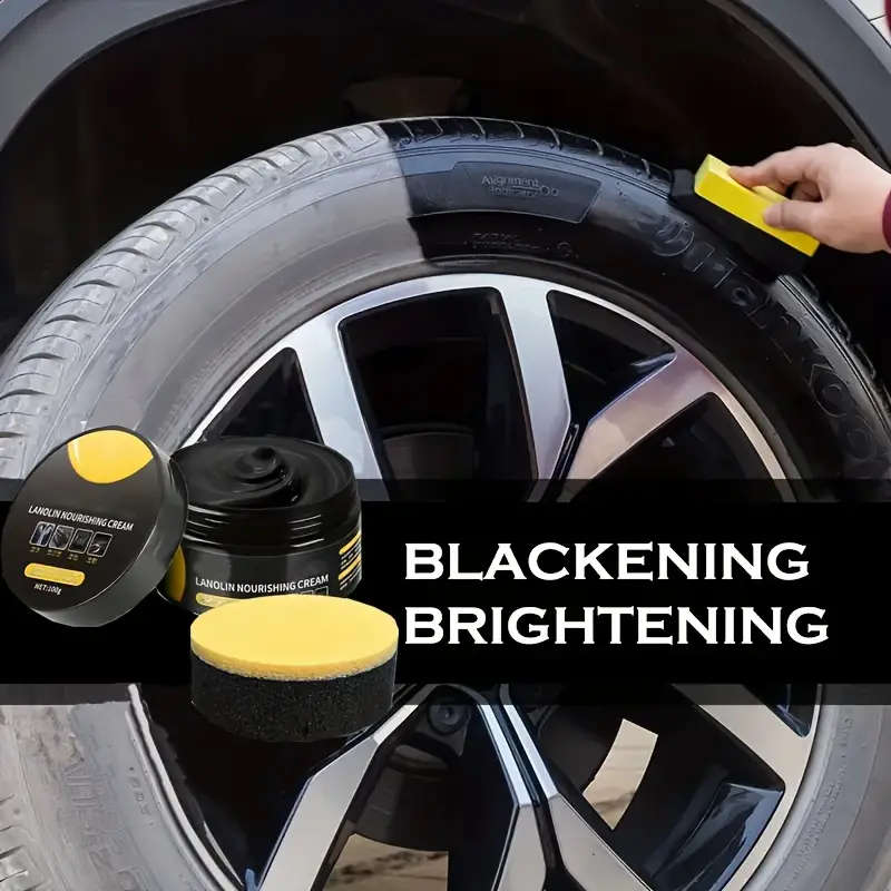100g Premium Tire Shine Protection Wax