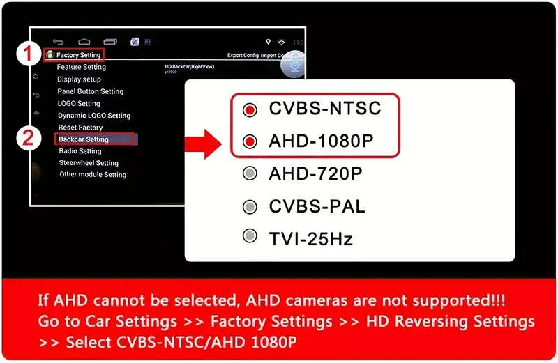 1pc of 170 fish eye lens ahd 1080p ccd car camera a versatile backup camera suitable for front side and rear   compatible with all vehicles without battery details 0