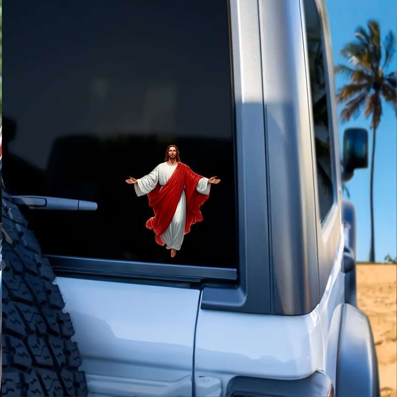 1pc Jesus Christian Themed Stickers