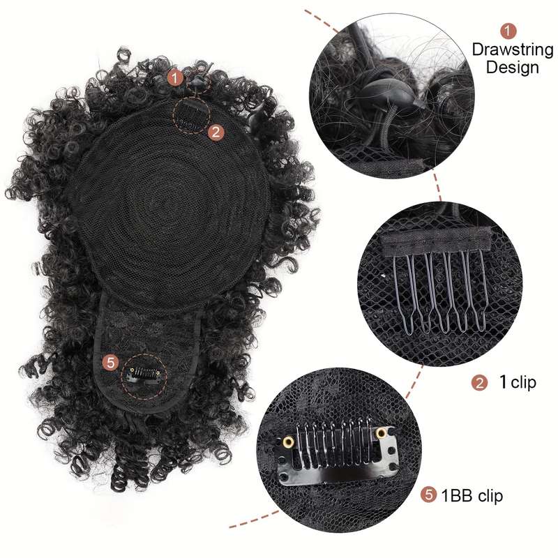 1Pc 1B 20.32cm Fashion Design Wig