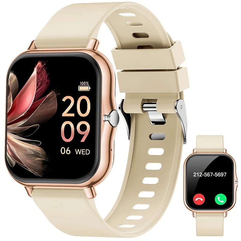 1pc Smart Watch for Men and Women Multiple Sports Modes Compatible with iPhone and Android Systems
