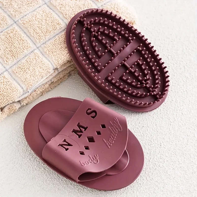 1pc Versatile Meridian Massage Brush Enhance Circulation Relax Muscles and Exfoliate Skin
