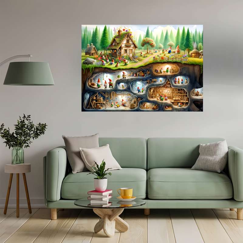 1000 Piece Paper Jigsaw Puzzle For Adults