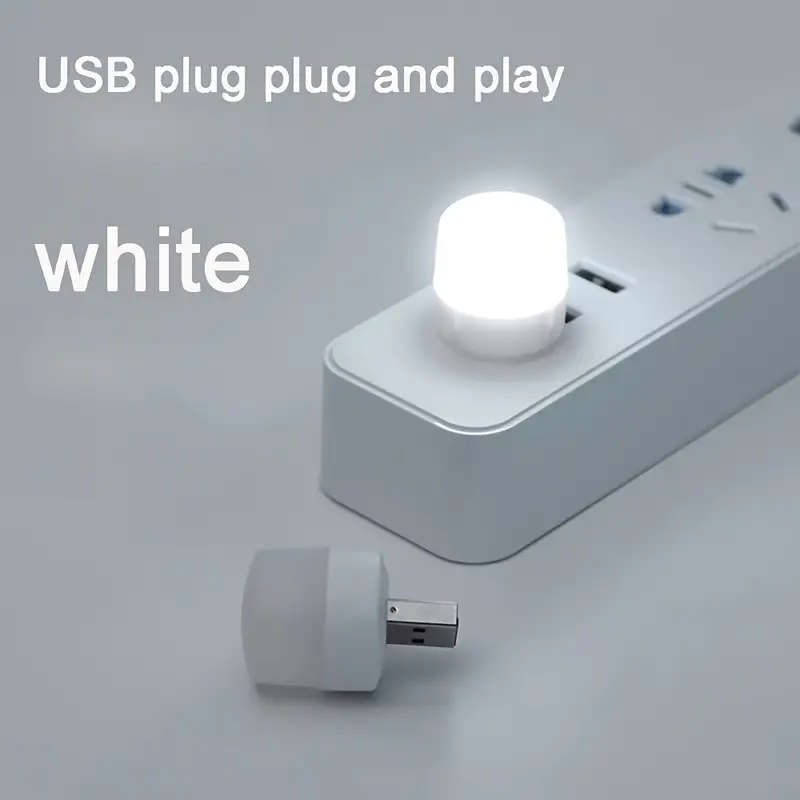 x3 Pcs Mini LED Night Light - USB Powered