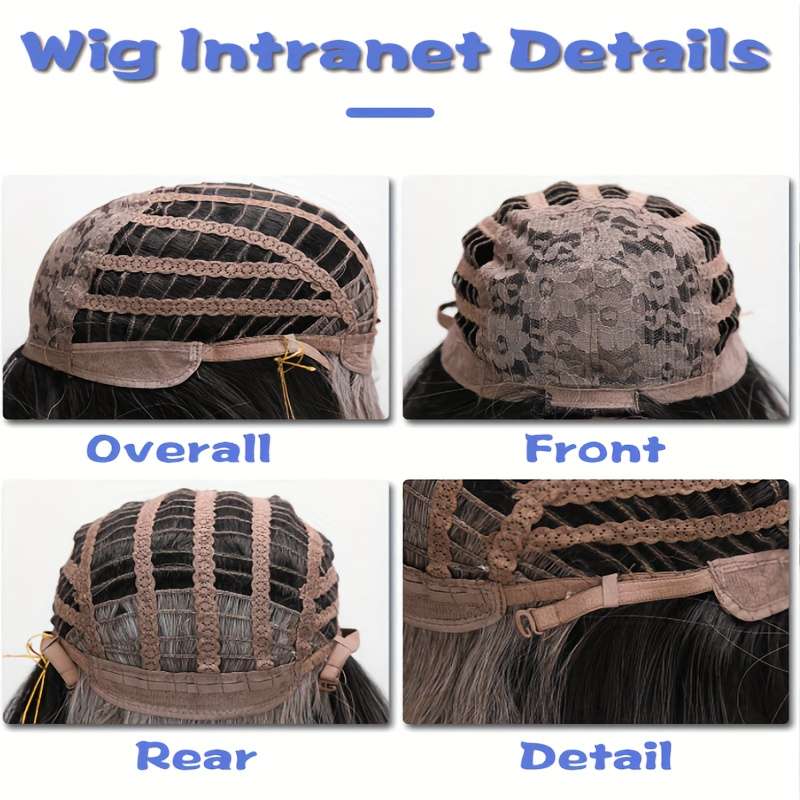 1Pc Light Brown Fashion Design Wig