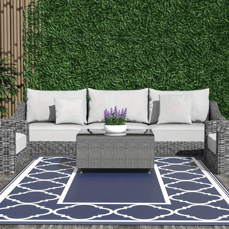 1Pc Blue 182.88x274.32cm Floor Mat