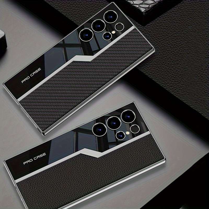 1pc Light Grey For Samsung Galaxy S24 Ultra Phone Cases