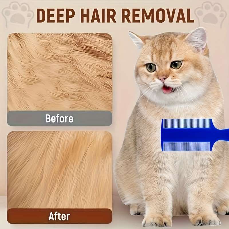 1pc Random Color Size 14.3 4.3CMPet Comb