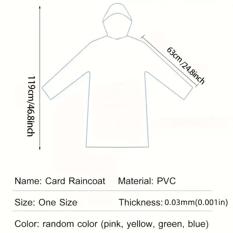 10 Portable Emergency Raincoats
