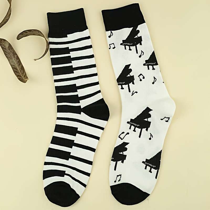 1 Pair Mixed Color One Size Socks