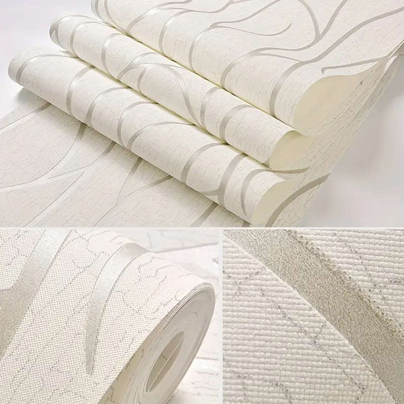 1 Roll Of Modern 3D Wallpaper Water Ripple Non-Woven Wallpaper